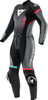 Dainese Fulminea,  leather suit 2pcs. women,  color: Black/Grey/Pink,  size: 50