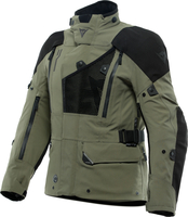 Dainese Hekla,  textile jacket waterproof,  color: Dark Green/Black,  size: 48