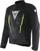 Dainese Herosphere Air,  textile jacket,  color: Black/White/Neon-Yellow,  size: 48