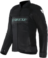 Dainese Herosphere Air,  textile jacket women,  color: Black/Grey/Light Green,  size: 44
