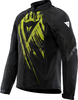Dainese Herosphere Diamond,  textile jacket,  color: Black/Neon-Yellow/Grey,  size: 52