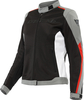 Dainese Hydraflux 2 Air D-Dry,  textile jacket waterproof women,  color: Black/Grey/Red/White,  size: 50