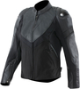 Dainese Iperattiva,  leather-textile jacket women,  color: Black,  size: 40