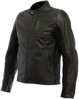 Dainese Istrice,  leather jacket women,  color: Dark Brown,  size: 56