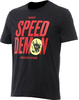 Dainese Knee Down,  t-shirt,  color: Black/Red,  size: L