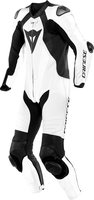 Dainese Laguna Seca 5,  leather suit 1pcs. perforated,  color: White/Black,  size: 52