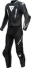 Dainese Laguna Seca 5,  leather suit 2pcs. perforated,  color: Black/Black/White,  size: 60