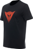 Dainese Logo,  t-shirt,  color: Black/Neon-Red,  size: L