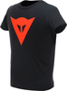 Dainese Logo,  t-shirt kids,  color: Black/Neon-Red,  size: JS