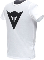 Dainese Logo,  t-shirt kids,  color: White/Black,  size: JXL