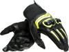 Dainese Mig 3,  gloves unisex,  color: Black/Neon-Yellow,  size: M