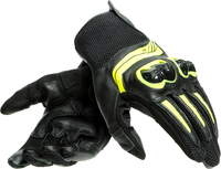 Dainese Mig 3,  gloves unisex,  color: Black/Neon-Yellow,  size: M