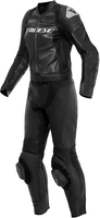Dainese Mirage,  leather suit 2pcs. women,  color: Black/Black/White,  size: 50