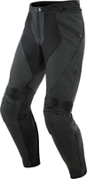 Dainese Pony 3,  leather pants perforated,  color: Matt-Black,  size: 58