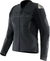 Dainese Racing 5,  leather jacket women,  color: Black,  size: 46