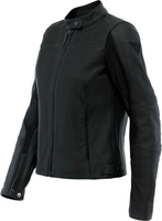Dainese Razon 2,  leather jacket perforated women,  color: Black,  size: 50