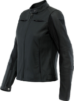 Dainese Razon 2,  leather jacket women,  color: Black,  size: 54