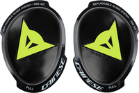 Dainese RSS 4.0,  knee slider kit,  color: Black/Neon-Yellow,  size: One Size