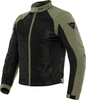 Dainese Sevilla Air,  textile jacket,  color: Black/Dark Green,  size: 48