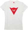 Dainese Speed Demon,  t-shirt women,  color: White/Red,  size: XL