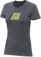 Dainese Speed Demon Veloce,  t-shirt women,  color: Dark Grey,  size: L