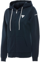 Dainese Speed Demon,  zip hoodie women,  color: Dark Blue/White,  size: L