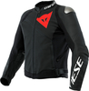 Dainese Sportiva,  leather jacket perforated,  color: Matt-Black/Matt-Black,  size: 56