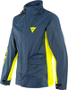 Dainese Storm 2,  rain jacket,  color: Dark Blue/Neon-Yellow,  size: XXS