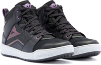 Dainese Suburb D-WP,  shoes waterproof women,  color: Black/White/Purple,  size: 37 EU