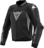 Dainese Super Speed 4,  leather jacket,  color: Matt-Black/Grey,  size: 60