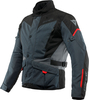 Dainese Tempest 3 D-Dry,  textile jacket waterproof,  color: Grey/Black/Red,  size: 50