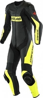 Dainese VR46 Tavullia,  leather suit 1pcs. perforated