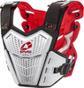 EVS F1,  chest protector,  color: White/Black/Red,  size: L-XL