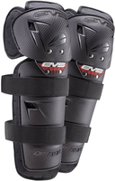EVS Option,  knee protectors kids,  color: Black,  size: One Size