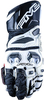 Five RFX Race,  gloves,  color: White/Black/Red,  size: XXXL