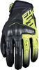 Five RS-C Evo,  gloves,  color: Black/Neon-Yellow,  size: 3XL