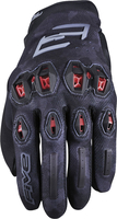 Five Stunt Evo2 Camo,  gloves,  color: Black/Red,  size: L