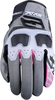 Five TFX4,  gloves women,  color: Grey/Pink,  size: L