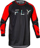 Fly Racing Evolution,  jersey,  color: Black/Red,  size: L