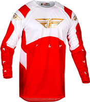 Fly Racing Evolution,  jersey,  color: Red/White,  size: S