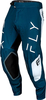 Fly Racing Evolution,  textile pants,  color: Blue/White,  size: 30