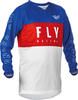 Fly Racing F-16,  jersey kids,  color: Blue/Red/White,  size: YXL
