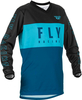 Fly Racing F-16,  jersey women,  color: Blue/Turquoise/Black,  size: S