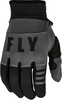 Fly Racing F-16 S23,  gloves kids,  color: Dark Grey/Black,  size: YS