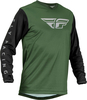 Fly Racing F-16 S23,  jersey,  color: Olive/Black,  size: L