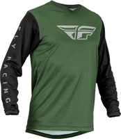 Fly Racing F-16 S23,  jersey,  color: Olive/Black,  size: M