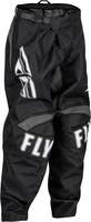 Fly Racing F-16 S23,  textile pants kids,  color: Black/White,  size: 20