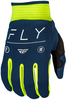 Fly Racing F-16 S24,  gloves,  color: Dark Blue/Neon-Yellow/Black,  size: XXL