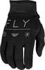 Fly Racing F-16 S24,  gloves kids,  color: Black/Grey,  size: YXS