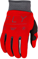 Fly Racing F-16 S24,  gloves kids,  color: Red/Grey/Black,  size: YXS